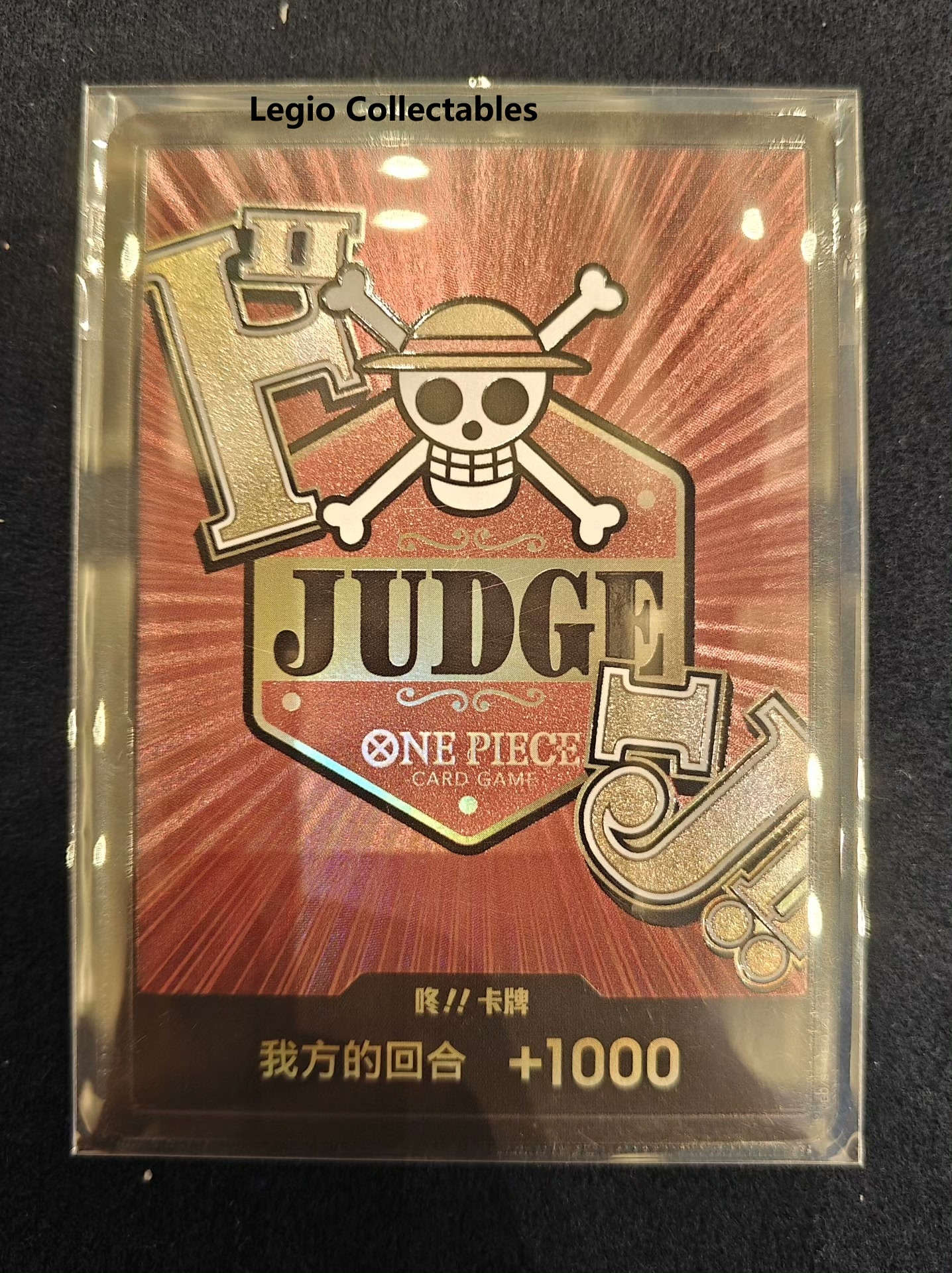 Chinese-Roronoa Zoro ST21-015 Flagship Battle PROMO Limited ONE