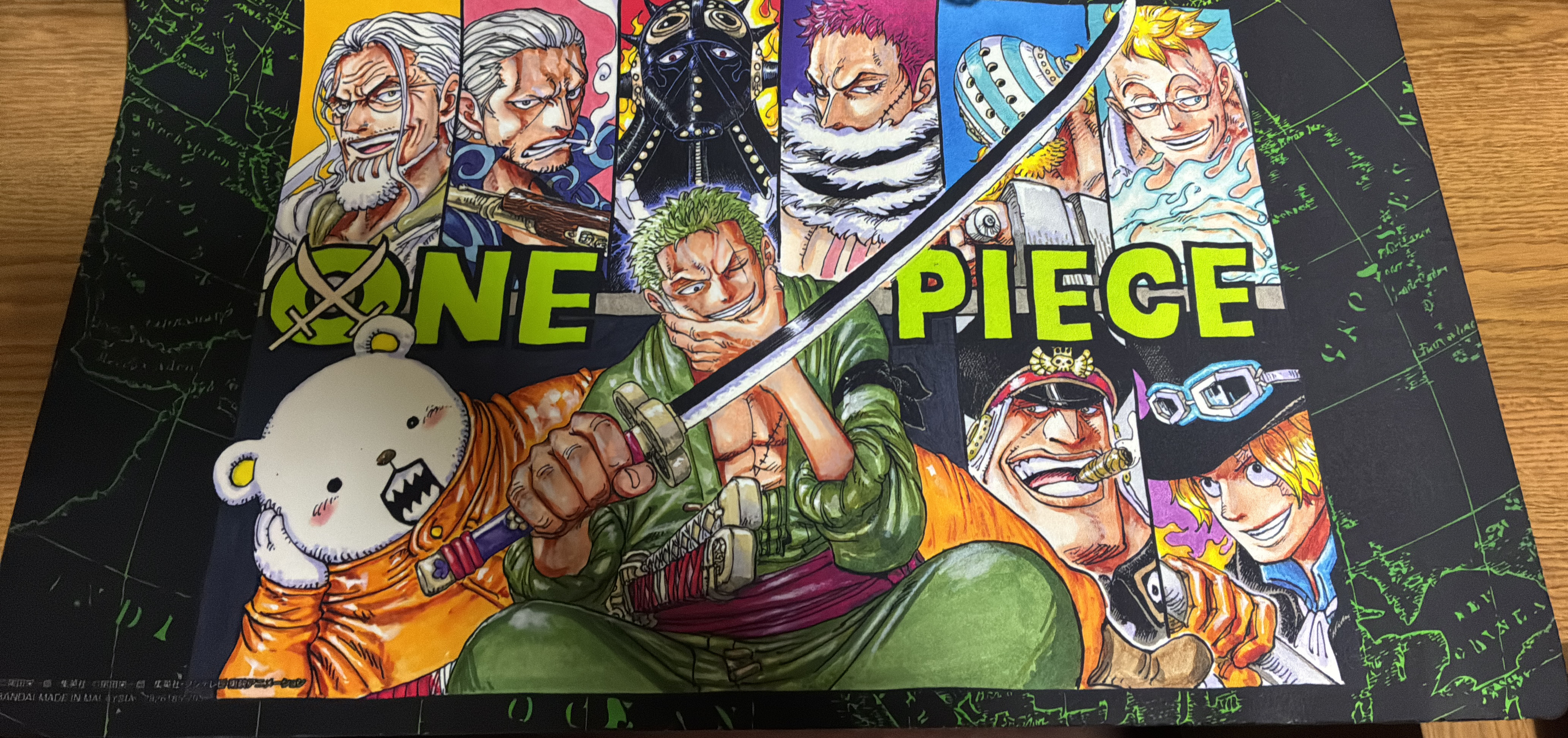 One Piece Card Game Official Playmat Limited Edition Vol.4 Zoro